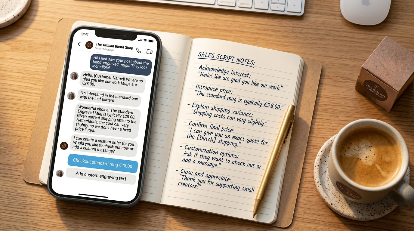 DM Sales Scripts That Actually Convert (With Examples) — Sales Engine · Instagram automation guide