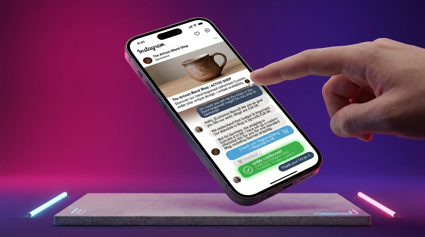 How to Run Instagram Ads That Open a DM · Instagram automation guide