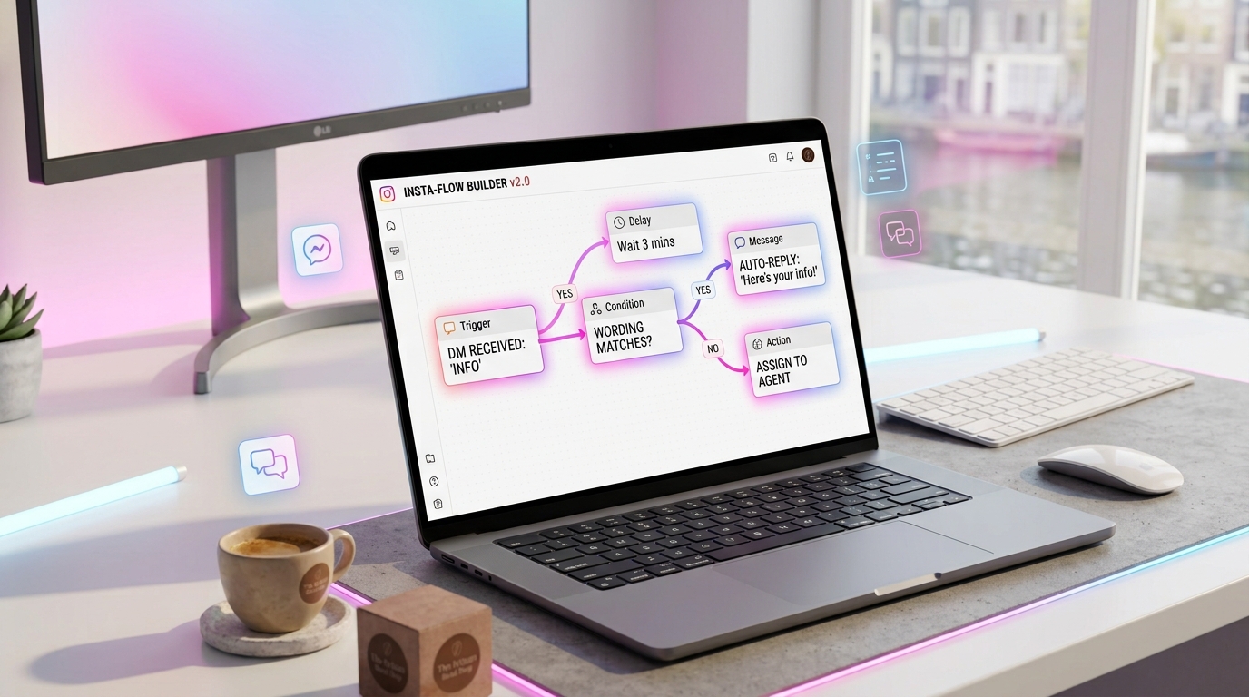 The Complete Guide to Instagram Automation Flows & the Flow Builder · Instagram automation guide