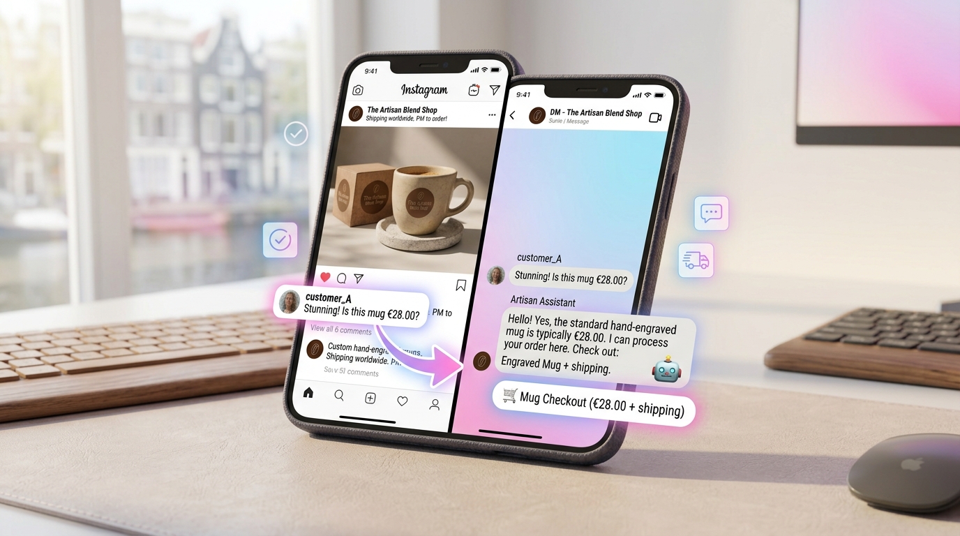 Instagram Comment to DM Automation: Step-by-Step — Flow Builder · Instagram automation guide